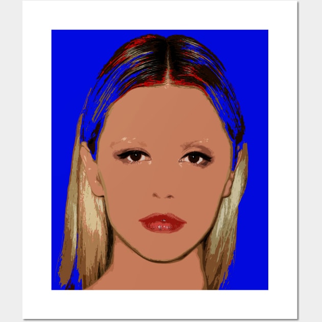 mia goth Wall Art by oryan80